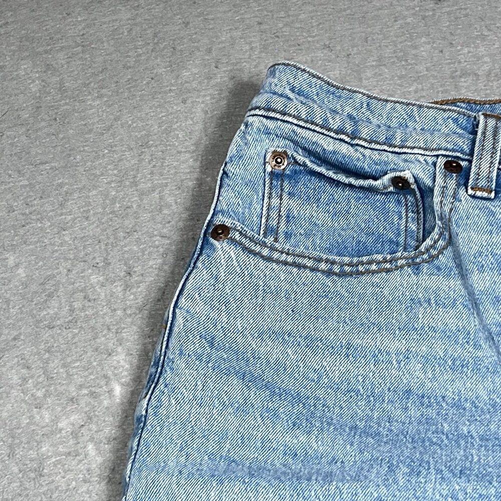 Abercrombie & Fitch Jeans Women’s 27 The Baggy Low Rise Denim Blue Medium Wash - Picture 3 of 12
